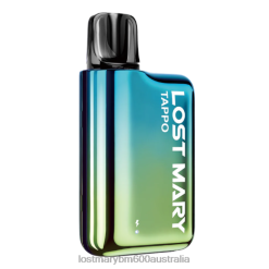 LOST MARY Australia - Blue Green + Lemon Lime LOST MARY Tappo Prefilled Pod Kit - Prefilled Pod N2R6167