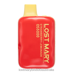 LOST MARY Australia - Strawberry Lemonade LOST MARY OS5000 Disposable N2R668