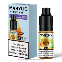 LOST MARY Australia - Tropical Island LOST MARY MARYLIQ Nic Salts - 10ml N2R6212