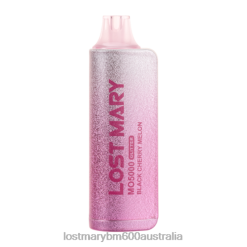 LOST MARY Disposable Vapes - Black Cherry Melon LOST MARY MO5000 Glitter Edition N2R6115