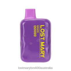 LOST MARY Disposable Vapes - Grape LOST MARY OS5000 Disposable N2R634
