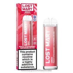 LOST MARY Disposable Vapes - Peach Strawberry Watermelon LOST MARY QM600 Disposable Vape N2R6160