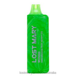 LOST MARY Melbourne - Kiwi Dragon Fruit Berry Ice LOST MARY MO5000 Disposable N2R685