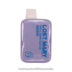 LOST MARY Vape Australia - Triple Berry Duo Ice LOST MARY OS5000 Disposable N2R674