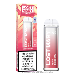 LOST MARY Vape Australia Wholesale - Red Cherry LOST MARY QM600 Disposable Vape N2R6156