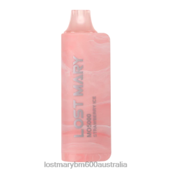 LOST MARY Vape Australia Wholesale - Strawberry Ice LOST MARY MO5000 Disposable N2R666
