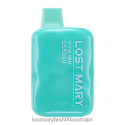 LOST MARY Vape Sydney - Miami Mint LOST MARY OS5000 Disposable N2R691