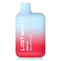 LOST MARY Vape Sydney - Red Apple Ice LOST MARY BM600 Disposable Vape N2R6145