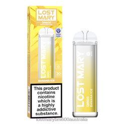 LOST MARY Wholesale - Banana Ice LOST MARY QM600 Disposable Vape N2R6161