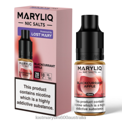 LOST MARY Wholesale - Blackcurrant Apple LOST MARY MARYLIQ Nic Salts - 10ml N2R6215