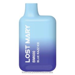 LOST MARY Wholesale - Blue Razz Ice LOST MARY BM600 Disposable Vape N2R6134