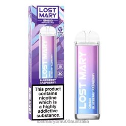 LOST MARY Wholesale - Blueberry Raspberry LOST MARY QM600 Disposable Vape N2R6152