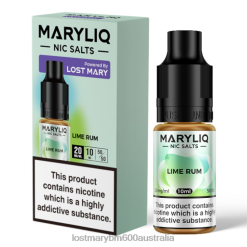 LOST MARY Wholesale - Lime Rum LOST MARY MARYLIQ Nic Salts - 10ml N2R6206