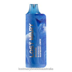 LOST MARY Wholesale Price - Blueberry Raspberry Lemon LOST MARY MO5000 Disposable N2R618