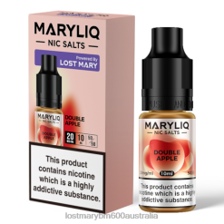 LOST MARY Wholesale Price - Double Apple LOST MARY MARYLIQ Nic Salts - 10ml N2R6216